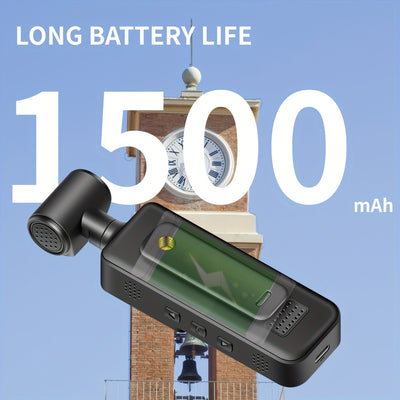 4K handheld stabilizer pocket sports camera, 4K HD camera with 180 ° rotating lens, 1.3-inch screen, portable rechargeable, Vlog camera, suitable for action shooting