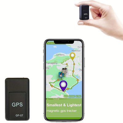 Mini Magnetic Car GPS Tracker - Real-Time Location Device, No SIM Card Needed, 2G Network Support, Rechargeable Lithium Battery, Universal Mounting, Perfect for Fleet Management and Personal Vehicle Tracking, Vehicle Tracking