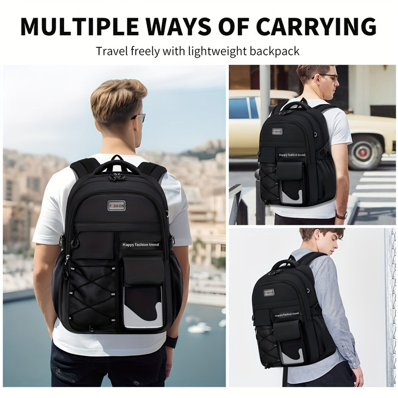 The Latest 2025 Unisex Student Backpack, a Lightweight Bag Suitable for Travel And School.