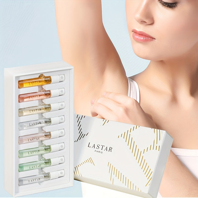 8 pocket perfume, a variety of different aromas to cover a variety of odors, plant extract, suitable for a variety of deodorization scenarios, durable strong fresh body fragrance, suitable for office, travel and dating shoppi