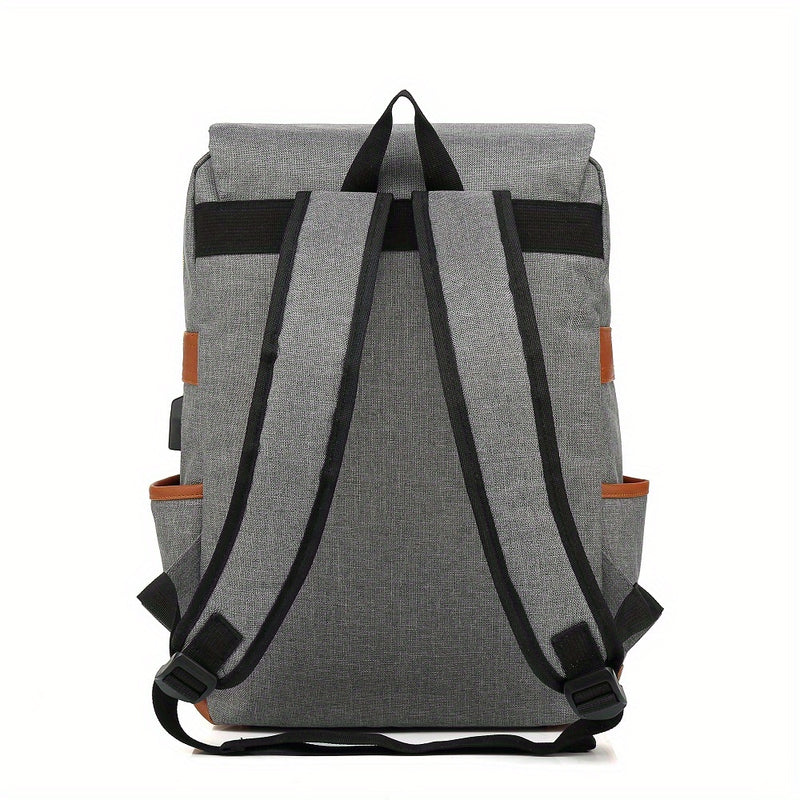 Student Backpack Travel Backpack Outdoor Casual Bag For Men And Women Computer Bag Shoulder Bag Multi-purpose Backpack With Belt Decoration