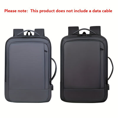 Large Capacity Business Backpack for Men, Fashionable College Student Backpack, Laptop Multifunctional Computer Bag, Double Shoulder Printing