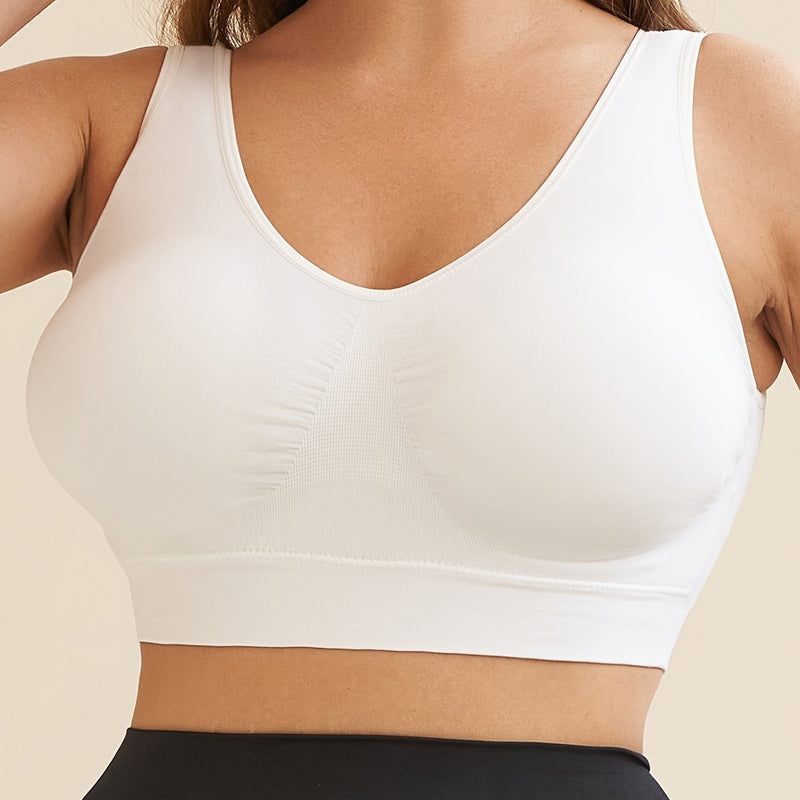 Plus Size Sports Bra for Running and Yoga
