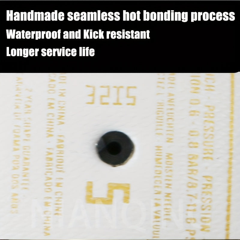 Professional No.5 Soccer Ball - Seamless Construction, Anti-Slip Texture & High Elasticity - Faux Leather Football for Training, Matches, Tournaments - Ideal for Adults, Teams, Gifts (Includes Free Ball Needle & Net) - Durabl