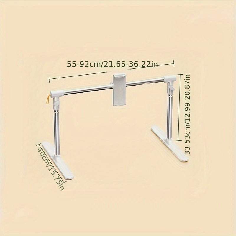 Elevate Your Screen Time: Bedside Tablet Stand with Stable Design and Adjustable Height - Perfect for Relaxing at Home