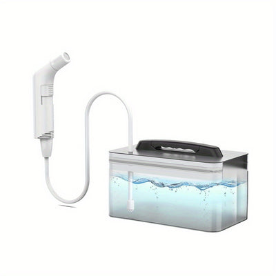 Portable Electric Bidet Sprayer for Personal Hygiene - Rechargeable, with 2.3L Water Tank - Ideal for Travel, Camping & Daily Use