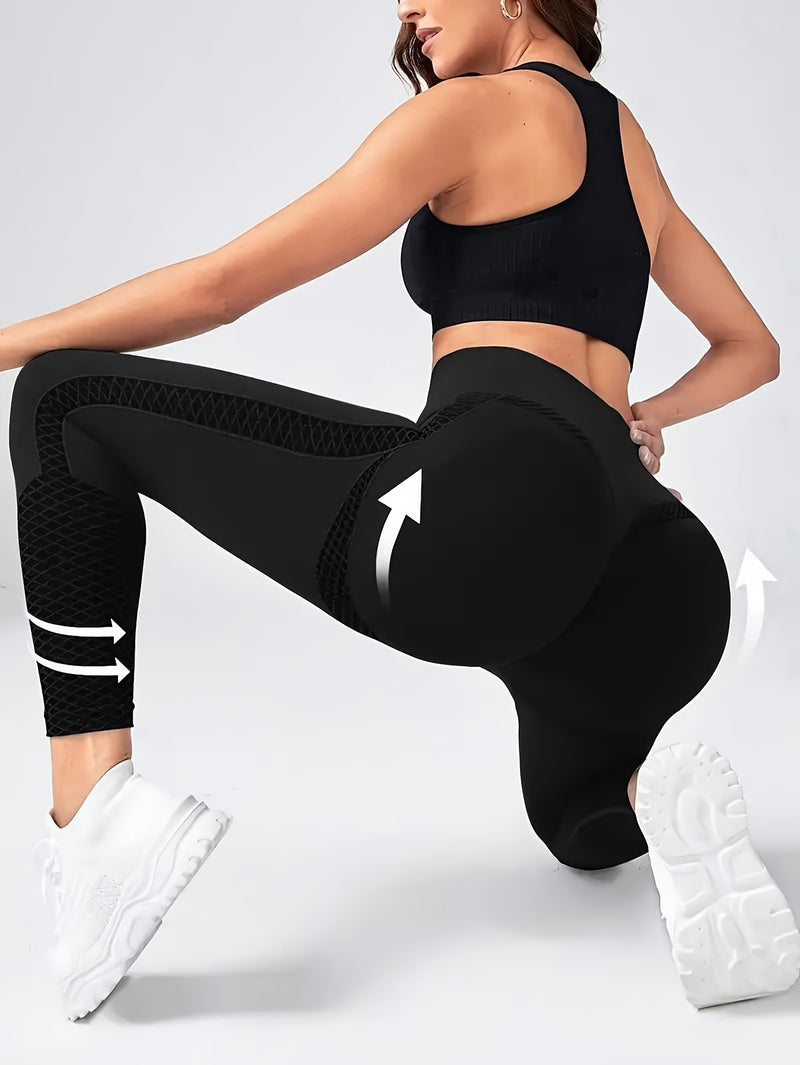 [Comfortable Sports Tights] Super Comfortable High-waisted Compression Sports Tights | Abdominal Control, Sweat-wicking, Four-way Stretch, Adjustable Length, Wide Waistband, Elegant Design - Suitable for Women, Perfect for Yo