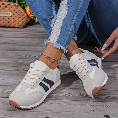 Women's Sports Shoes Casual Style Versatile Lace-up Design Upgraded Removable Insole Size Issue Solved with Detachable Insoles