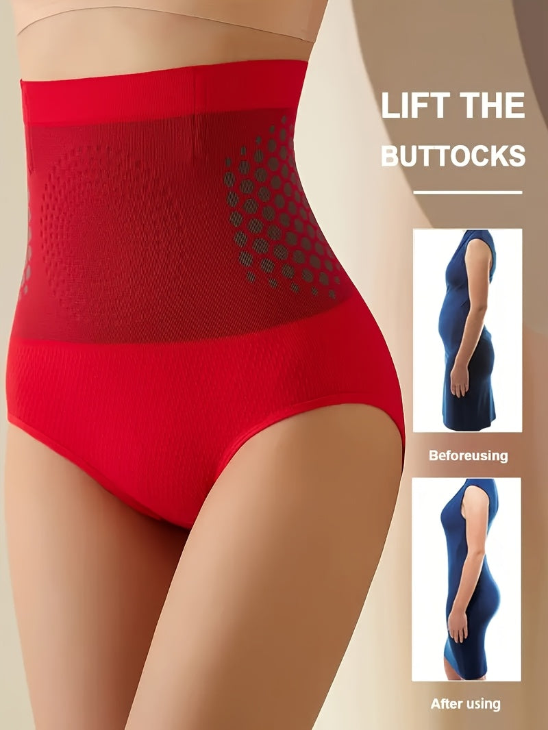 3pcs High-Waisted Tummy Control Shapewear Panties for Women, Butt Lifting, and Stomach Flattening Leggings Suitable for Fitness, Running, Body Sculpting, and Sports