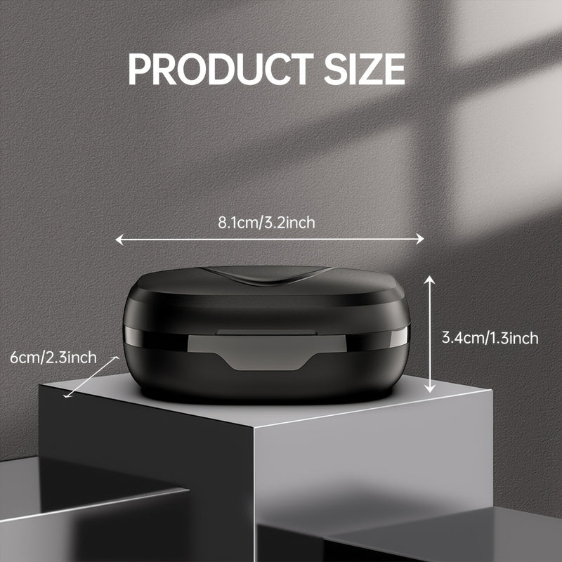 LIFEBEE TWS Wireless Earbuds with Mic, Wireless Sports Headphones, In-Ear Design, Type-C Charging Case, Secure Fit & Volume Control for Men/Women