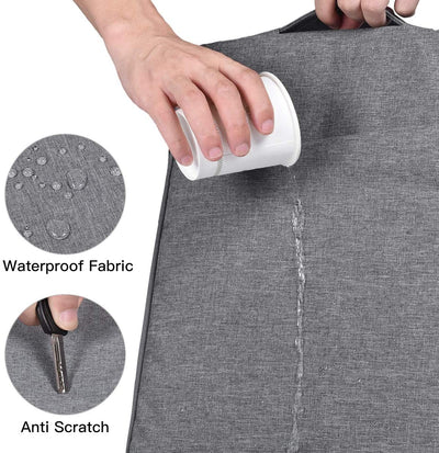 حافظة كمبيوتر محمول عالمية مقاس 13-16 بوصة - غطاء متين مقاوم للماء بمقبض أنيق - مناسب تمامًا لأجهزة MacBook Pro/Air، وDELL XPS/Inspiron، وAcer Chromebook، وSamsung، وأجهزة الكمبيوتر المحمولة Lenovo