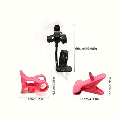 1pc Mobile Phone Bracket Lazy Bedside Bed Watch TV Desktop Bracket Student Dormitory Artifact Multifunctional Rack For Live Broadcast