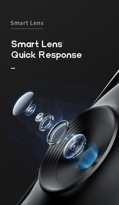 حامل ثلاثي القوائم لتتبع الوجه تلقائيًا، لا يتطلب تطبيقًا، دوران 360 درجة للوجه والجسم وحامل هاتف ذكي لتتبع الهاتف للتصوير الفوتوغرافي والبث المباشر للفيديو، بطارية قابلة لإعادة الشحن، لون أسود