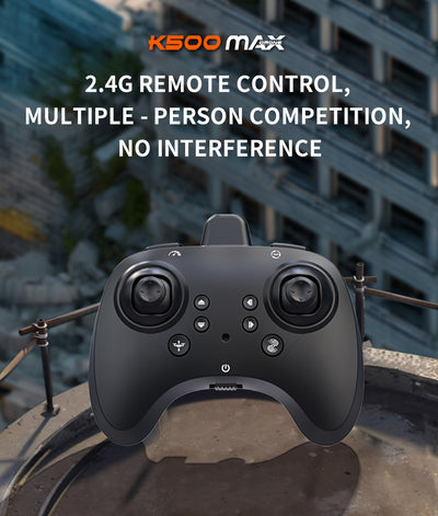 K500MAX RC Drone with 360° Flips, Throw Start, Altitude Hold, One-Key Speed Switch, Crash Resistant Design, RGB Lights, Headless Mode, 6-8 Minute Battery Life, 3m/s Max Speed, Usb Charging, Outdoor Flying, Stunt Enthusiasts,