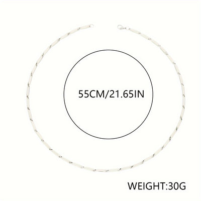 Men's Rhombus Pendant Necklace - Funky Hip-Hop Style White Golden Plated Geometric Design, Versatile Everyday Jewelry for Casual & Formal Outfits, Chic Accessory, Sleek Finish, Contemporary Craftsmanship