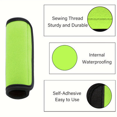4pcs Luggage Handle Cover, Handle Protective Cover, Trolley Case Handle Cover, Grip Cover