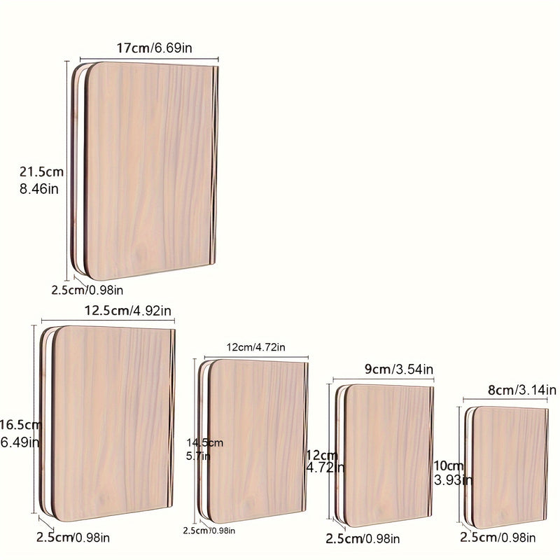 مصباح كتاب خشبي بخمسة ألوان، مصباح كتاب ليلي، مصباح كتاب قابل للطي لغرفة النوم، مصباح طاولة النوم، هدية عيد ميلاد دافئة، مصباح كتاب قابل للطي إبداعي، مصباح كتاب LED، شحن رومانسي