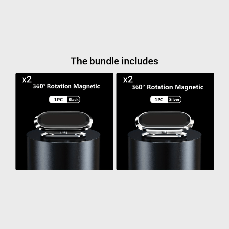 360°Car Phone Holder Magnetic Universal Magnet Phone Mount, Car Mobile Cell Phone Holder Stand