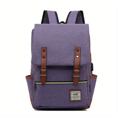 Student Backpack Travel Backpack Outdoor Casual Bag For Men And Women Computer Bag Shoulder Bag Multi-purpose Backpack With Belt Decoration