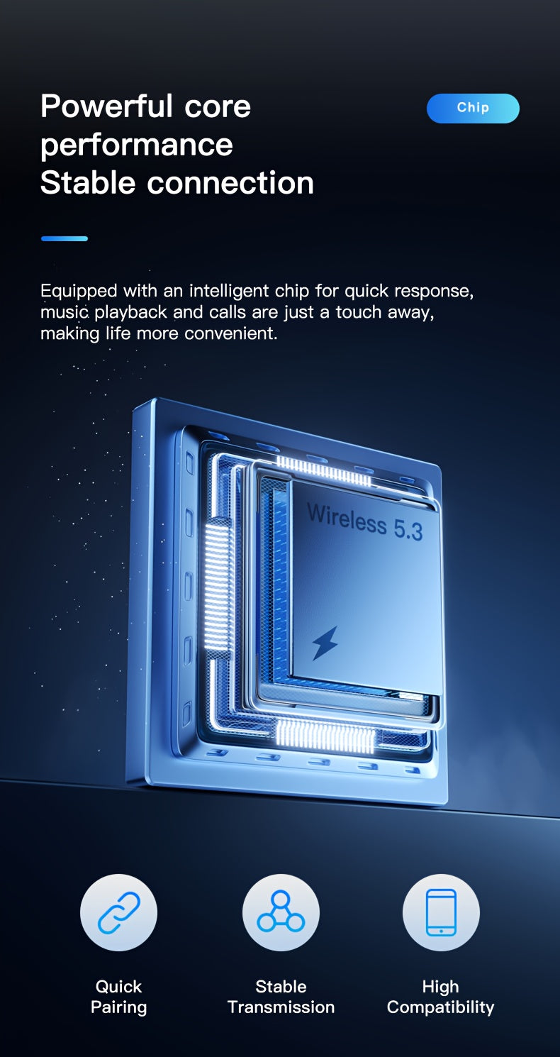 Q8 360° Surround Sound & HD Speakers Glasses with 360° Audio, HD Audio Quality, Dual-Channel Stereo Design, 360° Surround Sound Experience