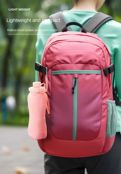 Foldable Silicone Insulated Tumbler - Large Capacity, Portable Water Bottle with Lid and Strap, Ideal for Outdoor, Travel, and Sports Use, Hand Wash Only, Outdoor Hydration|Foldable Water Bottle|Durable Insulation