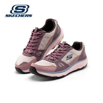 Skechers Women'S Outdoor Shoes, RIDGE OAK Women'S Lace-Up City Outdoor Shoes, RIDGE OAK Simple Large Sole EVA Material Lightweight Comfortable Women'S Sports Shoes, Comfortable Breathable Mesh Upper + MOVE FOAM Insole, Suitab