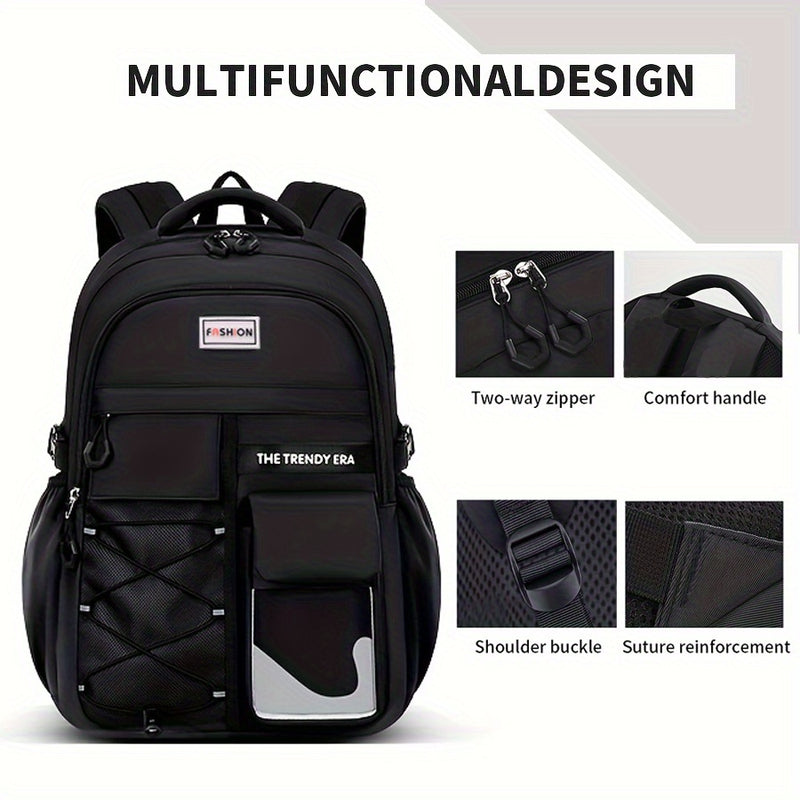 The Latest 2025 Unisex Student Backpack, a Lightweight Bag Suitable for Travel And School.
