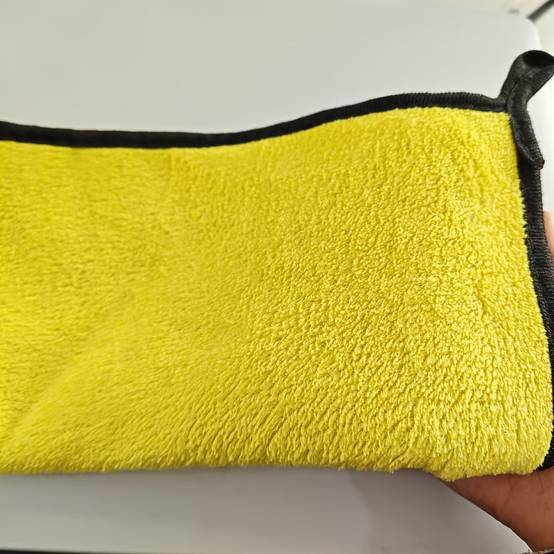 3-Pack Microfiber  Cleaning Cloths, 400 GSM Super Absorbent Washing Towels, Multi-Purpose  Cloth for Home, Kitchen, Bathroom, Window Wiping, Auto Care Supplies and Cleaning Tools