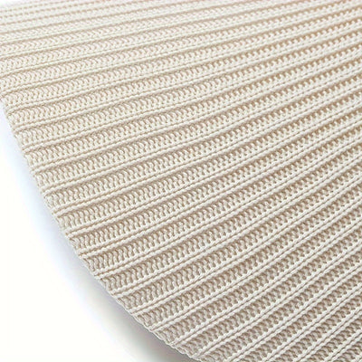 Breathable Women's Knitted Cap - Casual, Elastic, Sunshade Hat for Outdoor Sports & Sun Protection