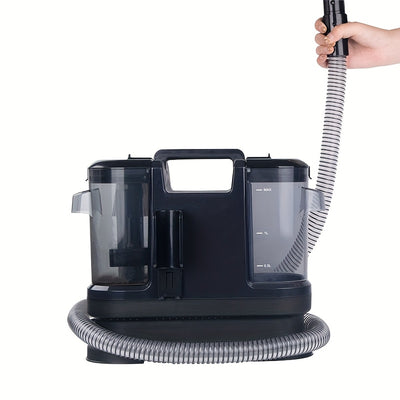 Carpet Cleaning Machine with Strong Suction - Heavy-Duty Deep Cleaner, IPX4 Waterproof, Powerful Suction for Carpets, Upholstery, Hardwood Floors - Includes Hose & Nozzle - Ideal for Home, Office, Pet Hair Removal - Compatibl