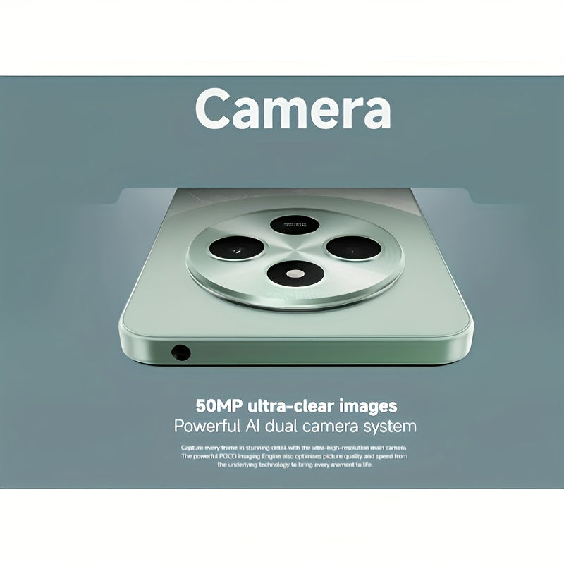 XIAOMI Redmi 14C 120Hz High Refresh Rate, 50MP AI Dual Camera, 1300K HD Main Camera, Large Capacity Battery, 6.88-inch Eye Protection LCD Screen, Side Fingerprint Unlocking, Supports GPS, Not Support NFC Function. No Charger