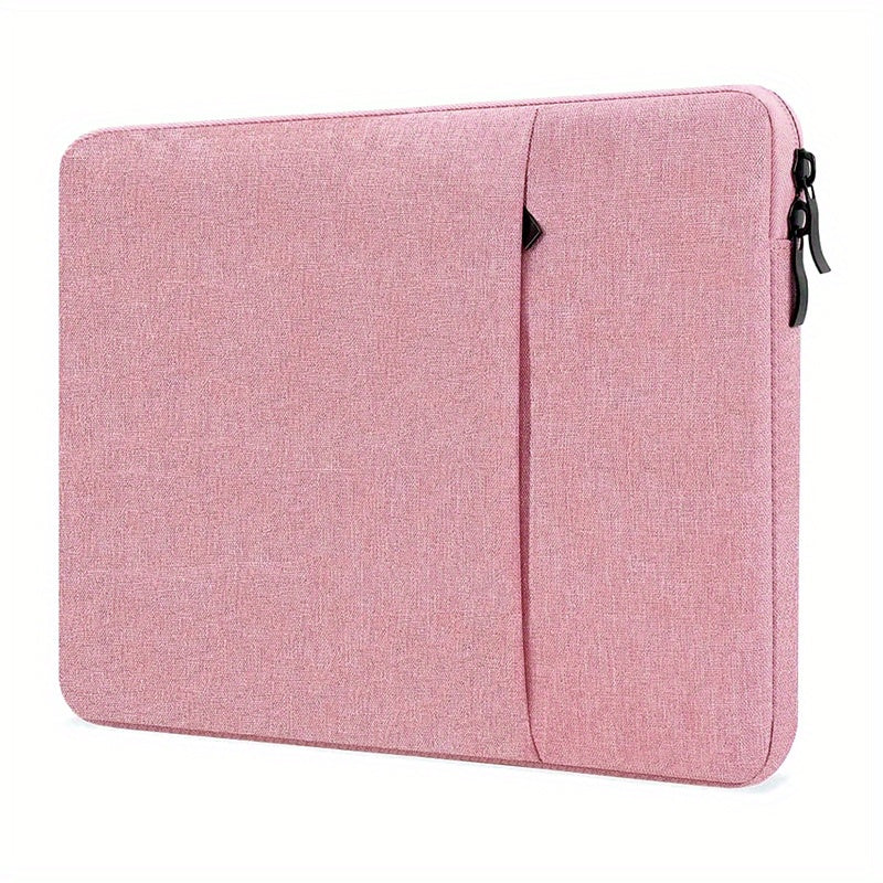 حقيبة كمبيوتر محمول فاخرة من قطعة واحدة - مقاس 13.0-15.6 بوصة مقاومة للماء، تمتص الصدمات، مضادة للخدش، مبطنة بشكل ناعم للأعمال والمدرسة والتنقل والسفر - هدية مثالية لعيد الحب والطلاب والمحترفين