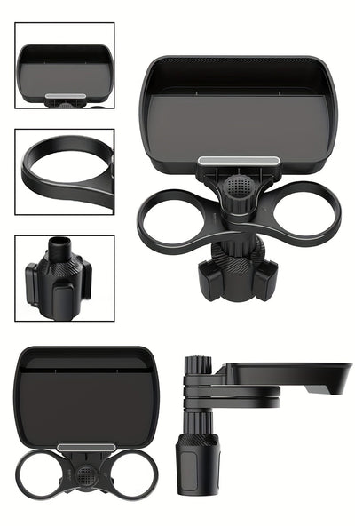 Car Mobile Phone Bracket Tray Beverage Coffee Small Dining Table Food Storage Rack Water Cup Plate Bracket