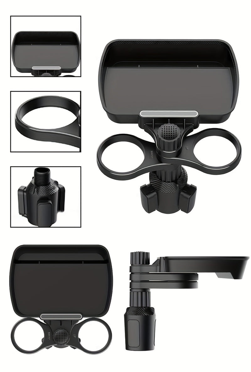 Car Mobile Phone Bracket Tray Beverage Coffee Small Dining Table Food Storage Rack Water Cup Plate Bracket