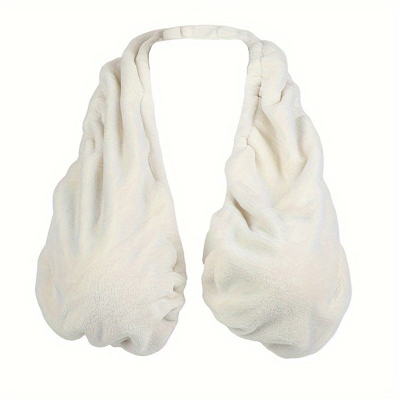 [Beach Ready] Quick-Dry & Breathable Towel Wrap with Adjustable Strap - Ultra-Soft Coral Fleece, Sleeveless Neck Design for Beach, Sports & Daily Wear - Lightweight, Durable & Versatile Towel Corset in Blue, Pink, Green, Purp