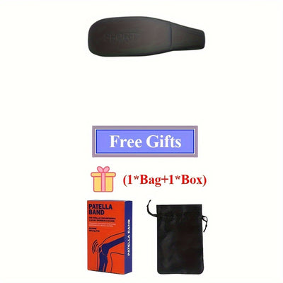 Silicone Patella Support Strap - Knee Stabilizer & Brace for Running, Basketball & Outdoor Sports - Includes Box & Bag