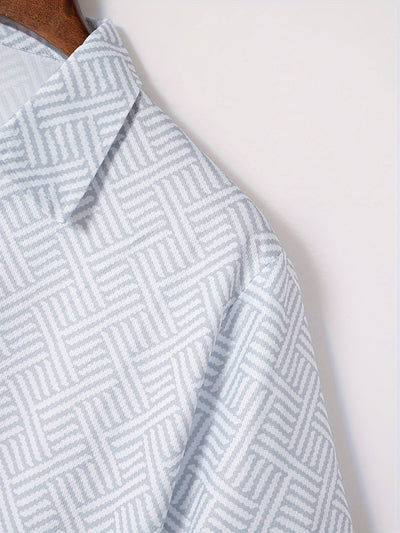 تي شيرت رجالي بأكمام قصيرة + شورت بدلة رياضية كاجوال باللون الأزرق