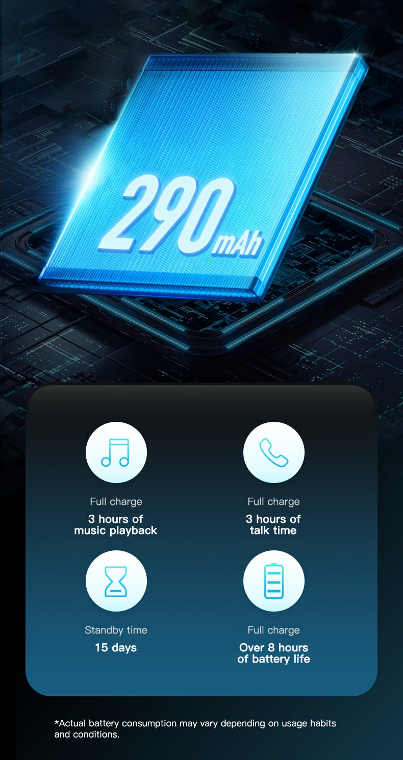 Q8 360° Surround Sound & HD Speakers Glasses with 360° Audio, HD Audio Quality, Dual-Channel Stereo Design, 360° Surround Sound Experience