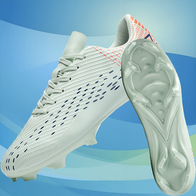 Men'S Lightweight Breathable Football Cleats with TPU Studs & EVA Cushioned Insole - All-Season Training & Match Shoes, Non-Slip Traction, Low-Top Design for Soccer, Soccer Gear, Sleek Sports Footwear, Durable Sports Footwear