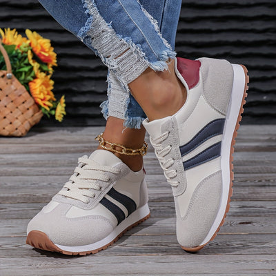 Women's Sports Shoes Casual Style Versatile Lace-up Design Upgraded Removable Insole Size Issue Solved with Detachable Insoles
