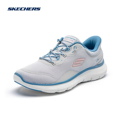 Skechers Genuine Women'S Shoes 2025 New Summer Breathable Slip-On Walking Shoes Casual Sports Shoes 150218-GYMT