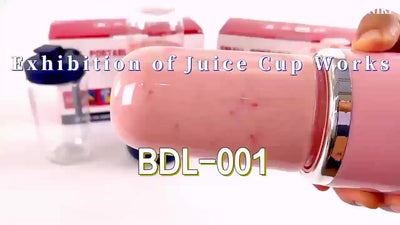 Portable Blender 14 ounces (approximately 396.9 grams) suitable for juice and smoothies | 6pcs USB rechargeable fusion blender without BPA and High-Quality materials for travel, sports, and home 1 blender, cup, USB (navy blue