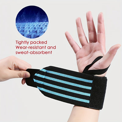 1pc Unisex Sports Pressurized Wrapping Wrist Protector, Elastic Wrist Band For Fitness Training, Weightlifting & Sports Wrist Protection