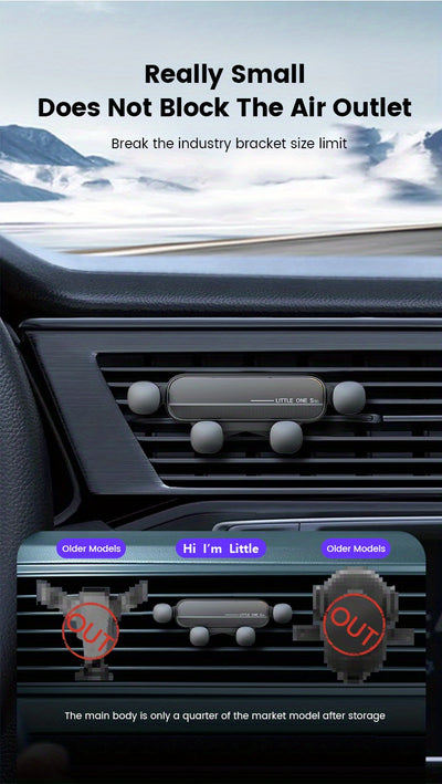 Gravity Car Phone Holder Air Vent Mount Mobile Cell Phone GPS Support For iPhone Huawei Xiaomi Samsung Phone Holder in Car
