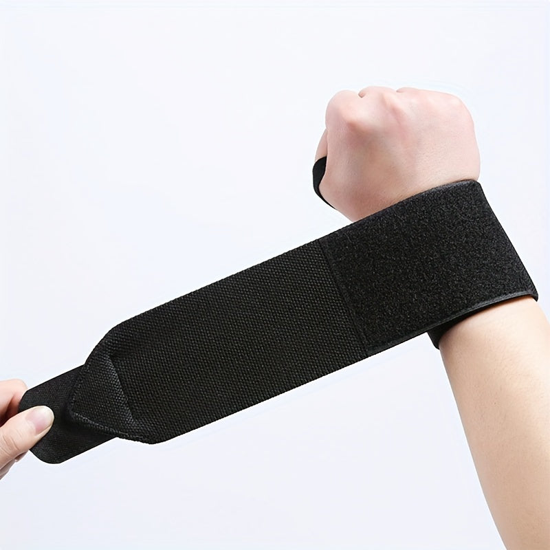 1pc Unisex Sports Pressurized Wrapping Wrist Protector, Elastic Wrist Band For Fitness Training, Weightlifting & Sports Wrist Protection