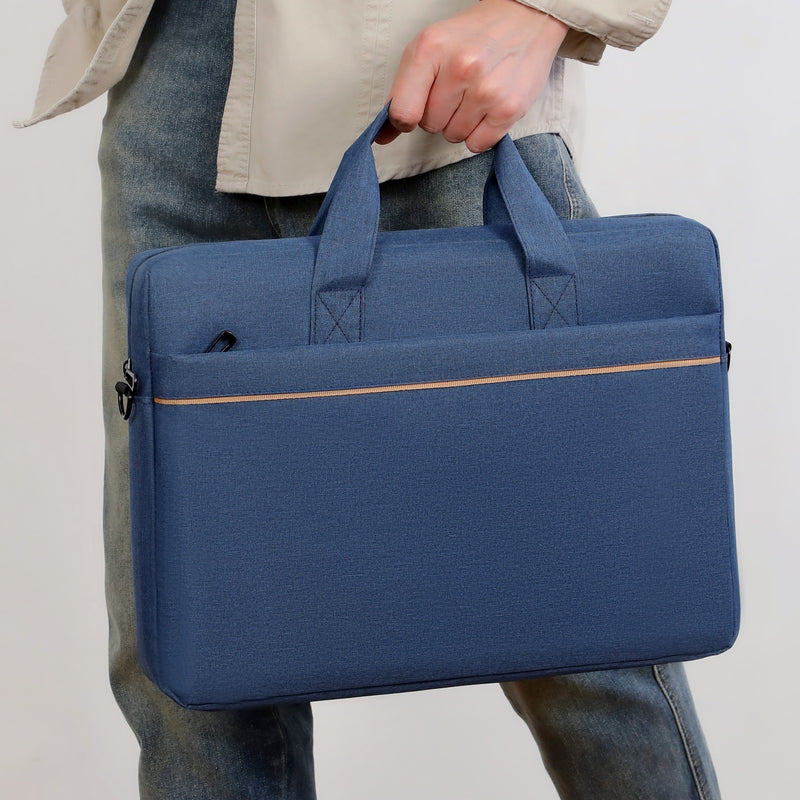 حقيبة كمبيوتر محمول متينة من الليكرا بتصميم مناسب لنقاط التفتيش - حقيبة كتف رمادية للرجال والنساء، متوافقة مع إدارة أمن النقل، بطانة من البوليستر، مثالية للمكتب والمدرسة والسفر، حقيبة أساسية للسفر | حقيبة مناسبة لنقاط التفتيش