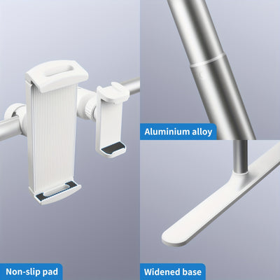 Elevate Your Screen Time: Bedside Tablet Stand with Stable Design and Adjustable Height - Perfect for Relaxing at Home