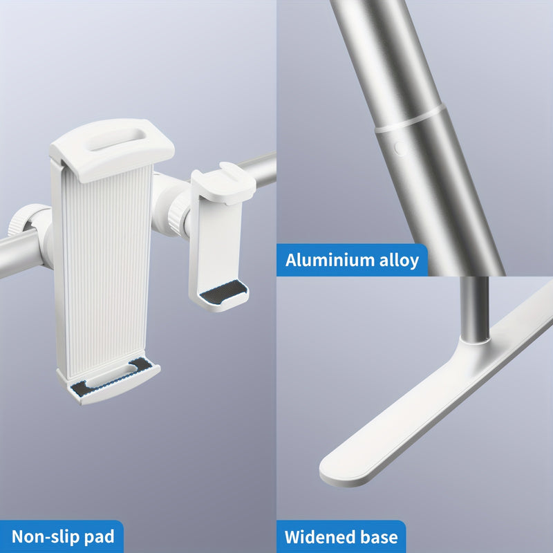 Elevate Your Screen Time: Bedside Tablet Stand with Stable Design and Adjustable Height - Perfect for Relaxing at Home