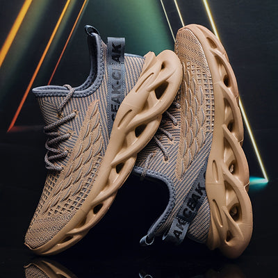 أحذية رياضية بليد للرجال، أحذية جري خفيفة الوزن مضادة للانزلاق، قابلة للتنفس، تمتص الصدمات، مناسبة للركض والتنس والصالات الرياضية والمشي والأحذية الرياضية