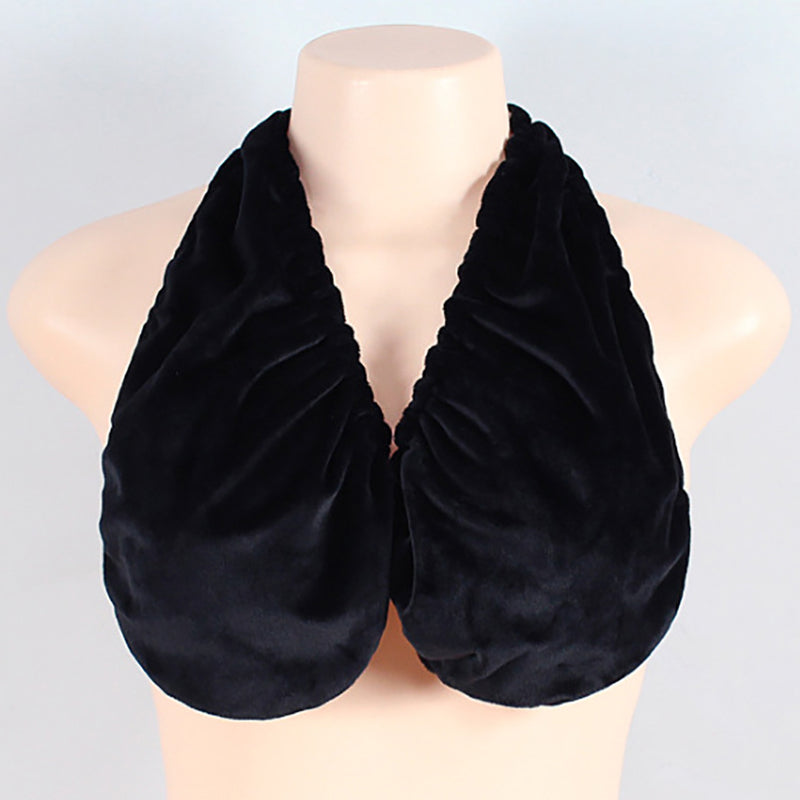 [Summer Sweat-Absorbing Bra] 2025 Summer Adjustable Neck Sweat-Absorbing Bra | Suitable for Outdoor Beach, Nursing, Sports, And Daily Use, Featuring Towel And Bath Towel Styles for Large Busts